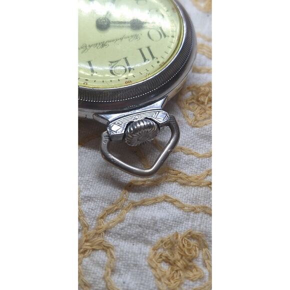 1908-1909 Hampden Watch Co. Size 16s 17 Jewel - Works Great! Estate Find - Picture 2 of 10